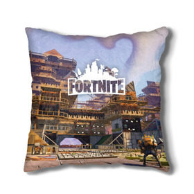 Подушка 3D с принтом Fortnite_10 в Петрозаводске, наволочка – 100% полиэстер, наполнитель – холлофайбер (легкий наполнитель, не вызывает аллергию). | состоит из подушки и наволочки. Наволочка на молнии, легко снимается для стирки | Тематика изображения на принте: battle royale | epic games | fortnite | pvp | survival | tps | unreal | выживание | кооператив | королевская битва | песочница | фортнайт | шутер