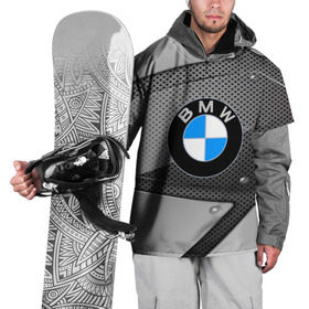 Накидка на куртку 3D с принтом BMW metalic 2018 в Петрозаводске, 100% полиэстер |  | 