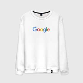 Мужской свитшот хлопок с принтом Google в Петрозаводске, 100% хлопок |  | google