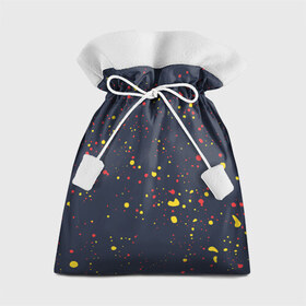 Подарочный 3D мешок с принтом Всплеск в Петрозаводске, 100% полиэстер | Размер: 29*39 см | брызганье | брызги | всплеск | капельки | капля | краски | красочное | плеск | пятно | текстура