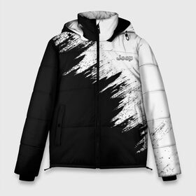 Мужская зимняя куртка 3D с принтом JEEP в Петрозаводске, верх — 100% полиэстер; подкладка — 100% полиэстер; утеплитель — 100% полиэстер | длина ниже бедра, свободный силуэт Оверсайз. Есть воротник-стойка, отстегивающийся капюшон и ветрозащитная планка. 

Боковые карманы с листочкой на кнопках и внутренний карман на молнии. | auto | car | jeep | race | авто | гонки | джип | краска | краски | марка | машина
