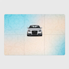 Магнитный плакат 3Х2 с принтом Audi rs4 в Петрозаводске, Полимерный материал с магнитным слоем | 6 деталей размером 9*9 см | audi | авто | автомобиль | ауди