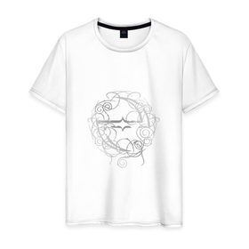 Мужская футболка хлопок с принтом Evanescence в Петрозаводске, 100% хлопок | прямой крой, круглый вырез горловины, длина до линии бедер, слегка спущенное плечо. | 