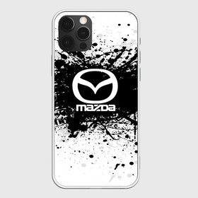 Чехол для iPhone 12 Pro с принтом Mazda в Петрозаводске, силикон | область печати: задняя сторона чехла, без боковых панелей | auto | automobile | car | carbon | machine | mazda | motor | motor car | sport car | автомашина | бренд | легковой автомобиль | мазда | марка | спортивный автомобиль | тачка