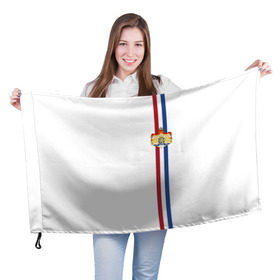 Флаг 3D с принтом Нидерланды, лента с гербом в Петрозаводске, 100% полиэстер | плотность ткани — 95 г/м2, размер — 67 х 109 см. Принт наносится с одной стороны | nederland | амстердам | гаага | галандия | галландия | герб | голандия | голландия | государство | знак | надпись | нидерланды | патриот | полосы | роттердам | символ | страна | флаг | флага | цвета