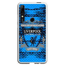 Чехол для Honor P Smart Z с принтом Liverpool sport uniform в Петрозаводске, Силикон | Область печати: задняя сторона чехла, без боковых панелей | Тематика изображения на принте: football | soccer | ливерпуль