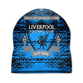 Шапка 3D с принтом Liverpool sport uniform в Петрозаводске, 100% полиэстер | универсальный размер, печать по всей поверхности изделия | football | soccer | ливерпуль