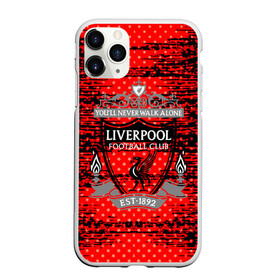 Чехол для iPhone 11 Pro Max матовый с принтом Liverpool sport uniform в Петрозаводске, Силикон |  | Тематика изображения на принте: football | soccer | ливерпуль