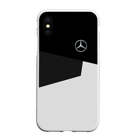 Чехол для iPhone XS Max матовый с принтом MERCEDES BENZ SPORT в Петрозаводске, Силикон | Область печати: задняя сторона чехла, без боковых панелей | amg | auto | mercedes | авто | автомобиль | автомобильные | амг | бренд | марка | машины | мерседес