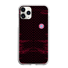 Чехол для iPhone 11 Pro матовый с принтом Bayern abstract collection в Петрозаводске, Силикон |  | football | soccer | байерн