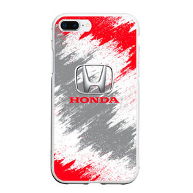 Чехол для iPhone 7Plus/8 Plus матовый с принтом Honda в Петрозаводске, Силикон | Область печати: задняя сторона чехла, без боковых панелей | auto | car | honda | race | авто | гонки | краска | краски | марка | машина | хонда