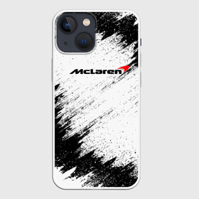 Чехол для iPhone 13 mini с принтом McLaren в Петрозаводске,  |  | auto | car | mclaren | race | авто | гонки | краска | краски | макларен | марка | машина