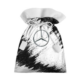 Подарочный 3D мешок с принтом Mercedes в Петрозаводске, 100% полиэстер | Размер: 29*39 см | Тематика изображения на принте: mercedes | мерседес
