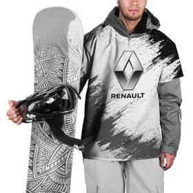 Накидка на куртку 3D с принтом Renault в Петрозаводске, 100% полиэстер |  | auto | car | race | renault | авто | гонки | краска | краски | марка | машина | рено
