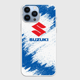 Чехол для iPhone 13 Pro Max с принтом Suzuki в Петрозаводске,  |  | auto | car | race | suzuki | авто | гонки | краска | краски | марка | машина | сузуки