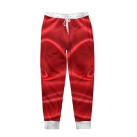 Мужские брюки 3D с принтом Красный Шелк в Петрозаводске, 100% полиэстер | манжеты по низу, эластичный пояс регулируется шнурком, по бокам два кармана без застежек, внутренняя часть кармана из мелкой сетки | шелк