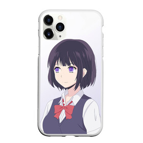 Чехол для iPhone 11 Pro матовый с принтом Hanabi Yasuraoka в Петрозаводске, Силикон |  | anime | hanabi yasuraoka | kuzu no honkai | scums wish | аниме | тайные желания отвергнутых