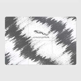 Магнитный плакат 3Х2 с принтом JAGUAR в Петрозаводске, Полимерный материал с магнитным слоем | 6 деталей размером 9*9 см | auto | car | jaguar | race | авто | гонки | краска | краски | марка | машина | ягуар