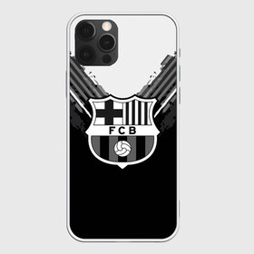 Чехол для iPhone 12 Pro Max с принтом Barcelona abstract original в Петрозаводске, Силикон |  | football | soccer | барселона