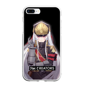 Чехол для iPhone 7Plus/8 Plus матовый с принтом ReCreators 3 в Петрозаводске, Силикон | Область печати: задняя сторона чехла, без боковых панелей | re:creators | troyca | аниме