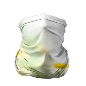 Бандана-труба 3D с принтом Полевые ромашки в Петрозаводске, 100% полиэстер, ткань с особыми свойствами — Activecool | плотность 150‒180 г/м2; хорошо тянется, но сохраняет форму | луг | поле | цветы