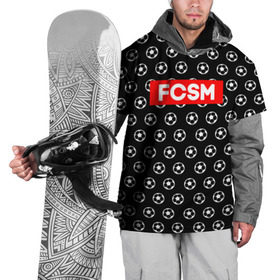 Накидка на куртку 3D с принтом Футбольная мода в Петрозаводске, 100% полиэстер |  | fcsm | football | sp | мясные | футбольный клуб