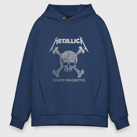 Мужское худи Oversize хлопок с принтом Metallica death magnetic в Петрозаводске, френч-терри — 70% хлопок, 30% полиэстер. Мягкий теплый начес внутри —100% хлопок | боковые карманы, эластичные манжеты и нижняя кромка, капюшон на магнитной кнопке | Тематика изображения на принте: metallica | джеймс хэтфилд | кирк хэмметт | ларс ульрих | металлика | роберт трухильо | рок группа