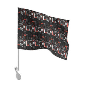 Флаг для автомобиля с принтом Twenty One Pilots в Петрозаводске, 100% полиэстер | Размер: 30*21 см | rock | t.o.p. | top | twenty one pilots | рок