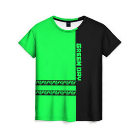 Женская футболка 3D с принтом Green Day в Петрозаводске, 100% полиэфир ( синтетическое хлопкоподобное полотно) | прямой крой, круглый вырез горловины, длина до линии бедер | american | day | green | idiot | альтернативный | американ | билли джо армстронг | греен | грин | группа | дай | дей | зелёный день | майк дёрнт | музыка | панк | поп | поппанк | рок | тре кул