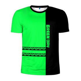 Мужская футболка 3D спортивная с принтом Green Day в Петрозаводске, 100% полиэстер с улучшенными характеристиками | приталенный силуэт, круглая горловина, широкие плечи, сужается к линии бедра | american | day | green | idiot | альтернативный | американ | билли джо армстронг | греен | грин | группа | дай | дей | зелёный день | майк дёрнт | музыка | панк | поп | поппанк | рок | тре кул