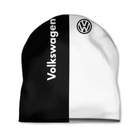 Шапка 3D с принтом Volkswagen в Петрозаводске, 100% полиэстер | универсальный размер, печать по всей поверхности изделия | volkswagen | авто | автомобиль | вольксваген | лого | машина | фолькс ваген | фольксваген | эмблема