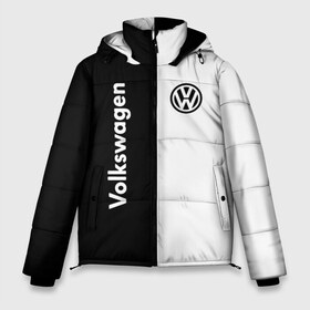 Мужская зимняя куртка 3D с принтом Volkswagen в Петрозаводске, верх — 100% полиэстер; подкладка — 100% полиэстер; утеплитель — 100% полиэстер | длина ниже бедра, свободный силуэт Оверсайз. Есть воротник-стойка, отстегивающийся капюшон и ветрозащитная планка. 

Боковые карманы с листочкой на кнопках и внутренний карман на молнии. | Тематика изображения на принте: volkswagen | авто | автомобиль | вольксваген | лого | машина | фолькс ваген | фольксваген | эмблема