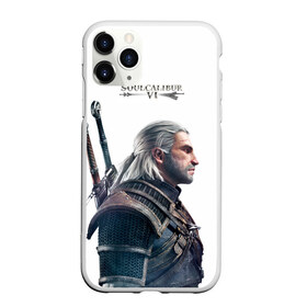 Чехол для iPhone 11 Pro Max матовый с принтом Soulcalibur VI в Петрозаводске, Силикон |  | calibur | fighting | geralt | soul | ведьмак | геральт | из ривии | серый волк | соулкалибур | файтинг