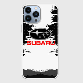 Чехол для iPhone 13 Pro Max с принтом Subaru в Петрозаводске,  |  | auto | automobile | car | carbon | machine | motor | motor car | sport car | subaru | автомашина | бренд | легковой автомобиль | марка | спортивный автомобиль | субару | тачка