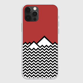 Чехол для iPhone 12 Pro Max с принтом Твин Пикс в Петрозаводске, Силикон |  | twin peaks | абстракция | волны | горы | паттерн | скалы | твин пикс | треугольные горы