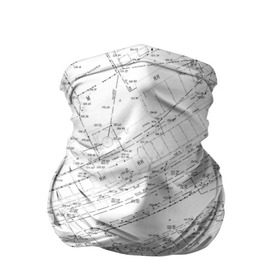 Бандана-труба 3D с принтом Топография_01 в Петрозаводске, 100% полиэстер, ткань с особыми свойствами — Activecool | плотность 150‒180 г/м2; хорошо тянется, но сохраняет форму | survey | геодезист | геодезия | топография