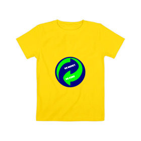 Детская футболка хлопок с принтом Нет денег нет кода в Петрозаводске, 100% хлопок | круглый вырез горловины, полуприлегающий силуэт, длина до линии бедер | code | money | деньги | код | нет | программист