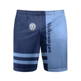 Мужские шорты 3D спортивные с принтом Volkswagen в Петрозаводске,  |  | volkswagen | авто | автомобиль | вольксваген | лого | машина | фолькс ваген | фольксваген | эмблема