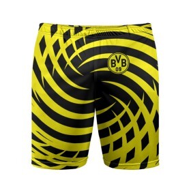 Мужские шорты 3D спортивные с принтом FC Borussia Dortmund в Петрозаводске,  |  | боруссия | дортмунд