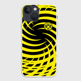 Чехол для iPhone 13 mini с принтом FC Borussia Dortmund в Петрозаводске,  |  | Тематика изображения на принте: боруссия | дортмунд