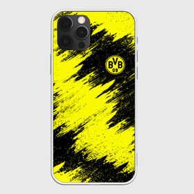 Чехол для iPhone 12 Pro с принтом FC Borussia Dortmund в Петрозаводске, силикон | область печати: задняя сторона чехла, без боковых панелей | боруссия | дортмунд