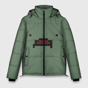 Мужская зимняя куртка 3D с принтом Unturned Zombie Face в Петрозаводске, верх — 100% полиэстер; подкладка — 100% полиэстер; утеплитель — 100% полиэстер | длина ниже бедра, свободный силуэт Оверсайз. Есть воротник-стойка, отстегивающийся капюшон и ветрозащитная планка. 

Боковые карманы с листочкой на кнопках и внутренний карман на молнии. | unterned | антернед | унтурнед