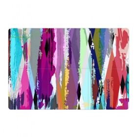 Магнитный плакат 3Х2 с принтом Цветные полосы в Петрозаводске, Полимерный материал с магнитным слоем | 6 деталей размером 9*9 см | abstraction | watercolor | абстракция красок | акварель | брызги красок | живопись | краска | потертость красок | размытые краски | текстуры | яркие | яркие краски