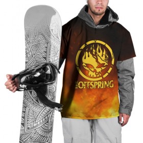 Накидка на куртку 3D с принтом The Offspring в Петрозаводске, 100% полиэстер |  | the offspring | офспринг | оффспринг | рок