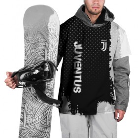 Накидка на куртку 3D с принтом Juventus sport в Петрозаводске, 100% полиэстер |  | 