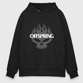 Мужское худи Oversize хлопок с принтом The Offspring в Петрозаводске, френч-терри — 70% хлопок, 30% полиэстер. Мягкий теплый начес внутри —100% хлопок | боковые карманы, эластичные манжеты и нижняя кромка, капюшон на магнитной кнопке | the offspring | офспринг | оффспринг | рок