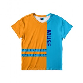 Детская футболка 3D с принтом Muse в Петрозаводске, 100% гипоаллергенный полиэфир | прямой крой, круглый вырез горловины, длина до линии бедер, чуть спущенное плечо, ткань немного тянется | muse | альтернативный | группа | доминик ховард | крис уолстенхолм | мосе | моус | моусе | муз | муза | музе | музыка | мусе | мэттью беллами | прогрессивный | рок | симфонический | спейс | спейсрок
