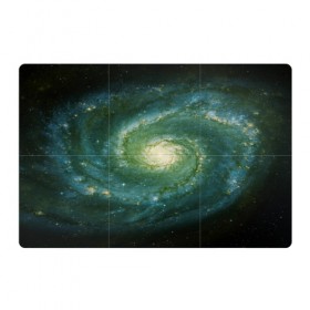 Магнитный плакат 3Х2 с принтом Галактический мир в Петрозаводске, Полимерный материал с магнитным слоем | 6 деталей размером 9*9 см | abstraction | cosmos | nebula | space | star | universe | абстракция | вселенная | звезды | космос | мир | планеты