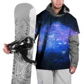 Накидка на куртку 3D с принтом Звёзды космоса в Петрозаводске, 100% полиэстер |  | Тематика изображения на принте: abstraction | cosmos | nebula | space | star | universe | абстракция | вселенная | звезды | космос | мир | планеты