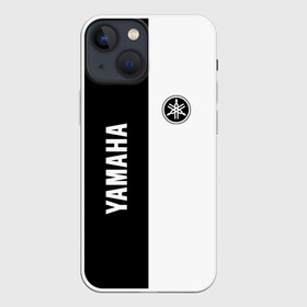 Чехол для iPhone 13 mini с принтом Yamaha в Петрозаводске,  |  | corporation | sport | yamaha | авто | автомобиль | викинг | джог | знак | лого | машина | мотоцикл | пианино | р1 | р6 | седан | символ | синтезатор | скутер | спорт | тачка | хэтчбек | эмблема | ямаха